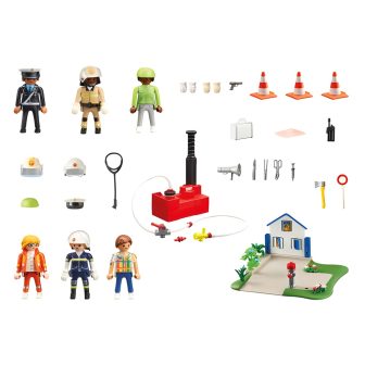Playmobil my figures: mision de rescate (70980)