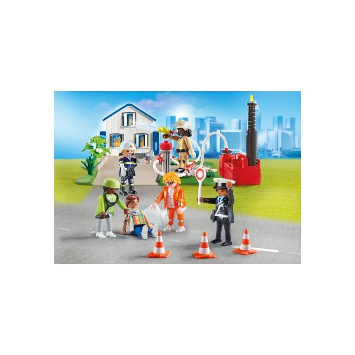 Playmobil my figures: missão de resgate (70980)