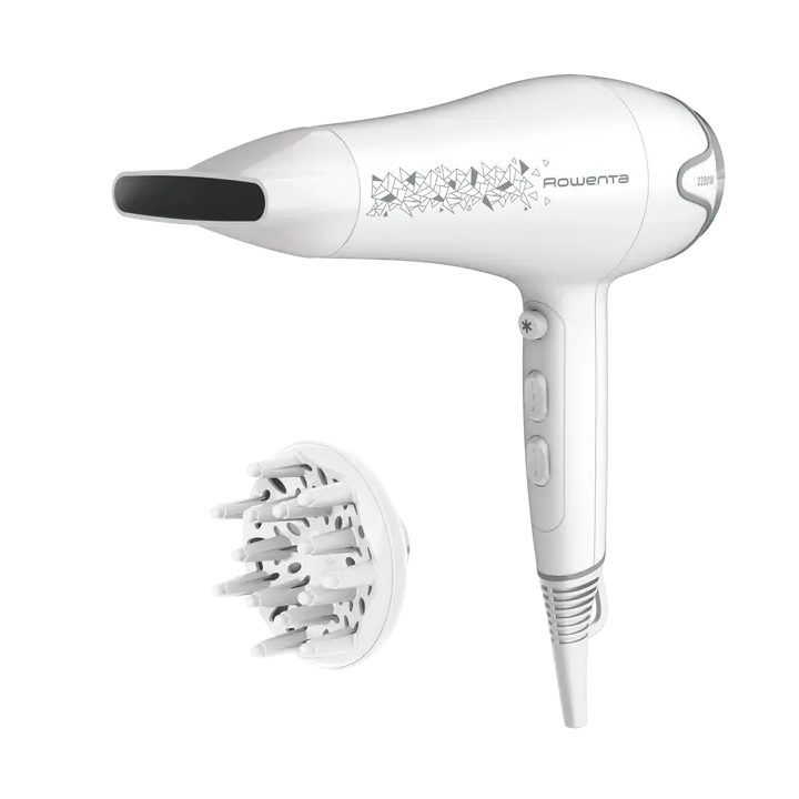 Rowenta CV5709F0 Hair Dryer 2200 W Gray, White