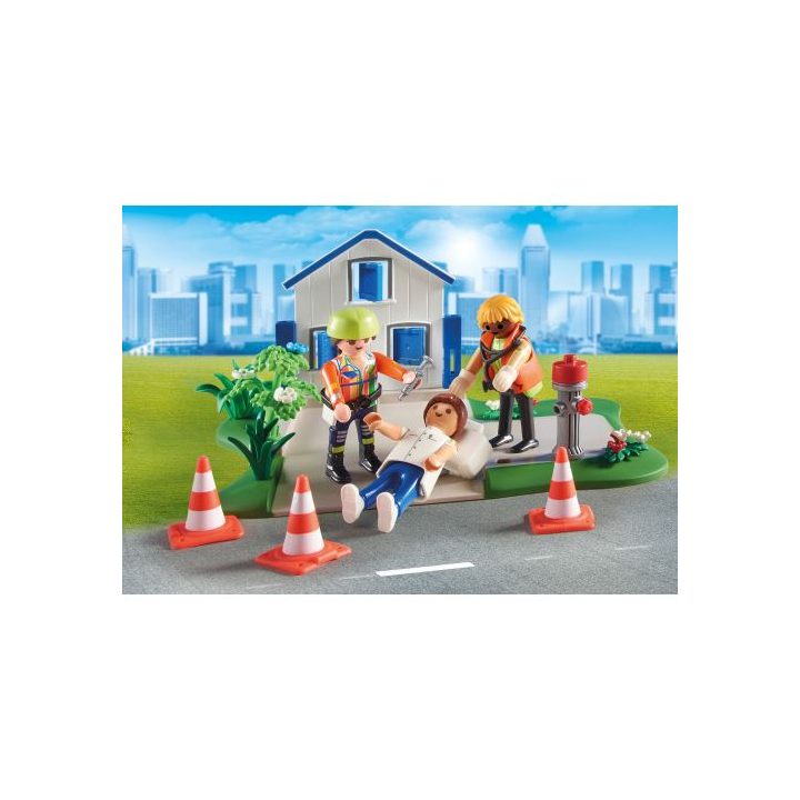 Playmobil my figures: missão de resgate (70980)