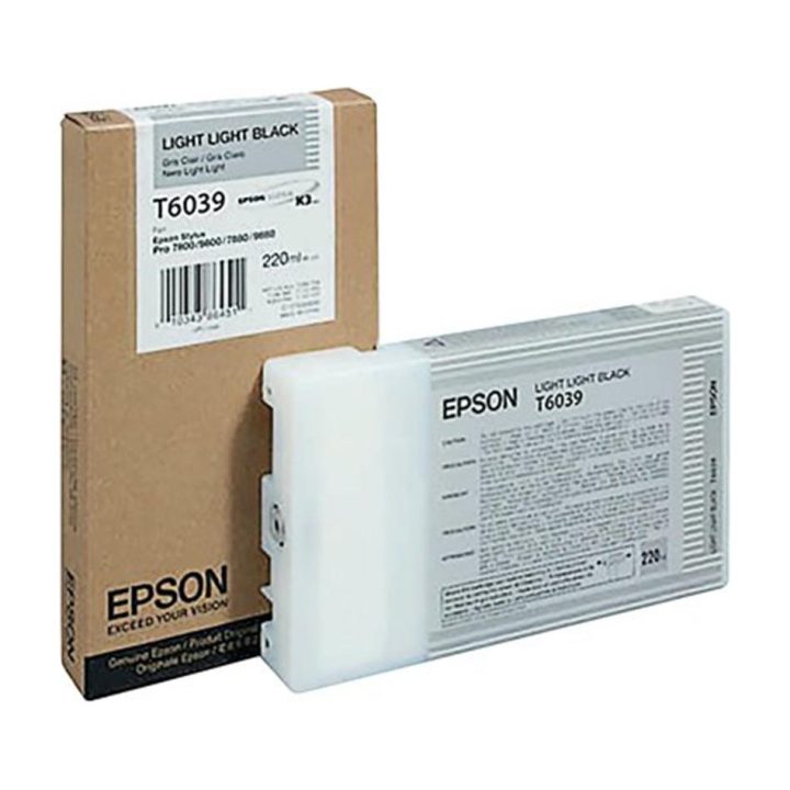 Epson Light Gray Ink Cartridge T603900