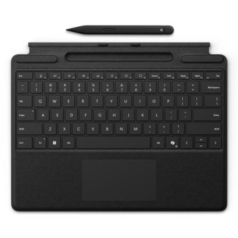 Teclado Microsoft surface pro type + pen negro ingles (8X8-00143)