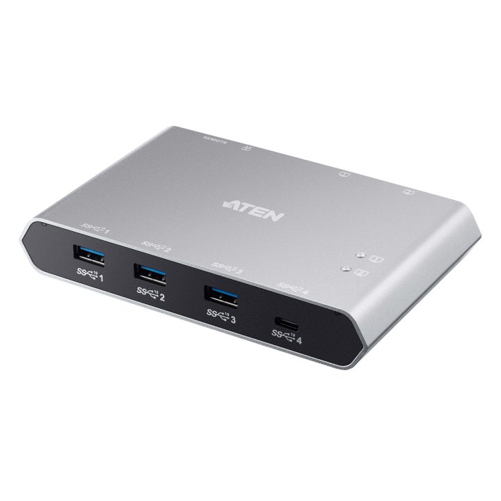 ATEN Switch de periféricos USB-C Gen2 de 2 puertos con power…