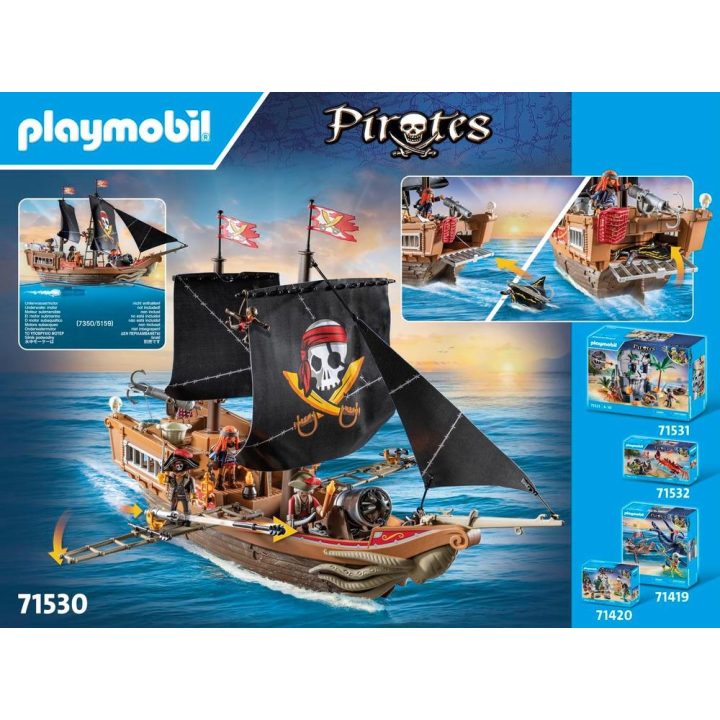 Playmobil Grand Pirate Ship (71530)