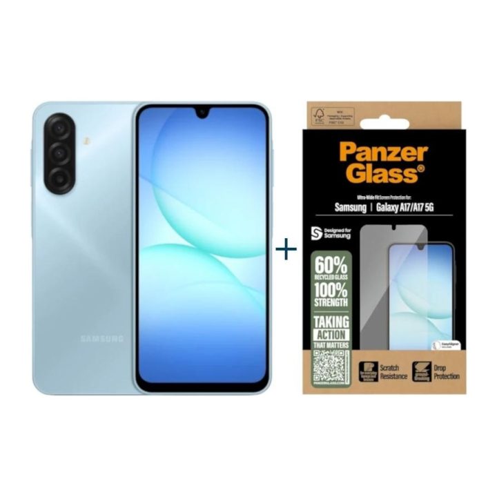 Samsung Galaxy A17 128GB 4GB Azul +Prot PanzerGlas…