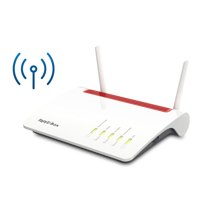 Box FRITZ! 6890 LTE INT router inalámbrico Gigabit Ethernet Doble…