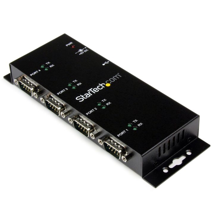 StarTech.com Concentrador Adaptador USB a Serie RS232 DB9 4 Puertos –…