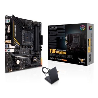 ASUS TUF GAMING A520M-PLUS WIFI AMD A520 AM4 Socket Micro ATX