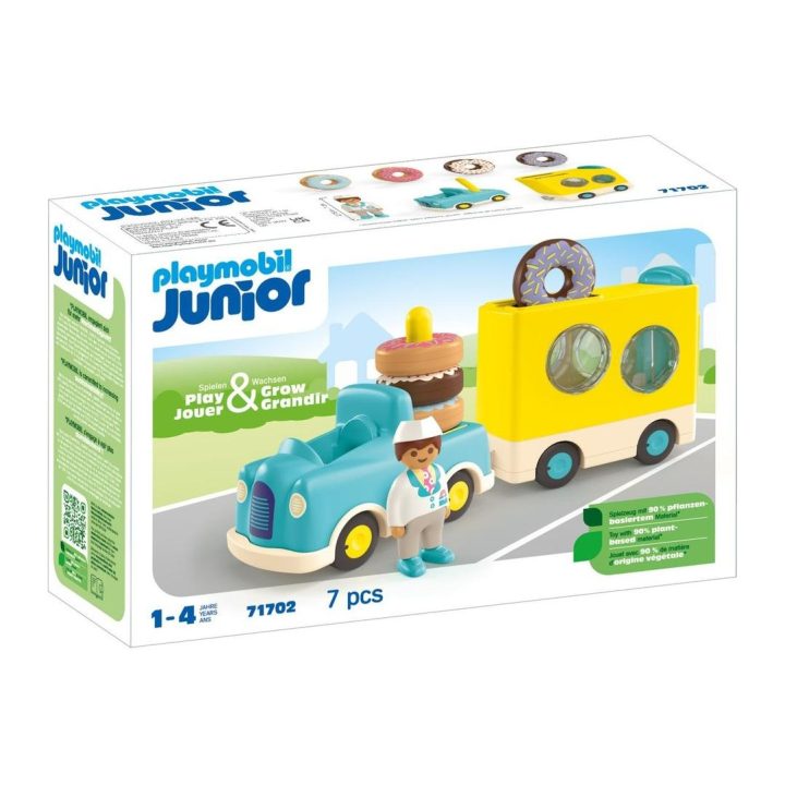Playmobil junior camião de donuts (71702)