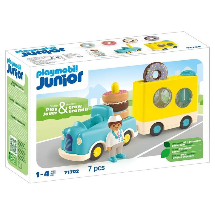 Playmobil junior camião de donuts (71702)