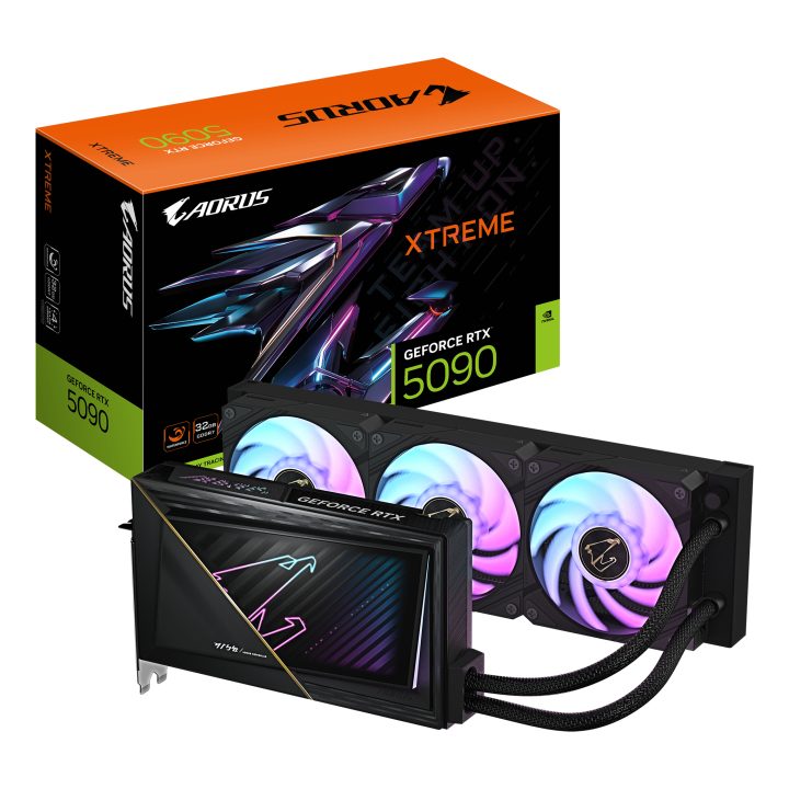 GIGABYTE AORUS GeForce RTX 5090 XTREME WATERFORCE 32G Tarjeta Gráfica