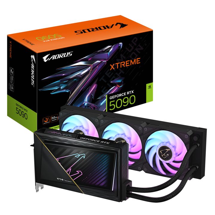 GIGABYTE AORUS GeForce RTX 5090 XTREME WATERFORCE 32G Tarjeta Gráfica