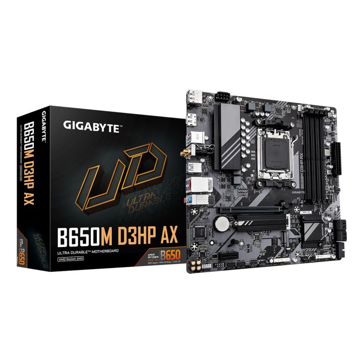 GIGABYTE B650M D3HP AX Placa base - AMD Ryzen serie 9000, VRM de…