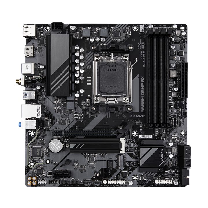 GIGABYTE B650M D3HP AX Placa base - AMD Ryzen serie 9000, VRM de…