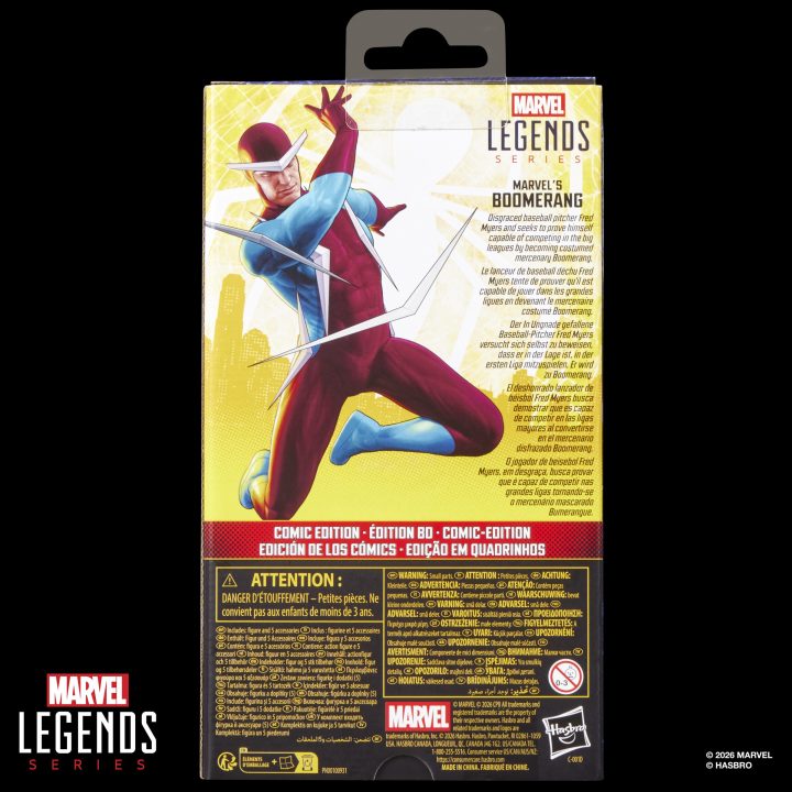 Marvel Spider-Man Marvel Legends Series Marvel's Boomerang