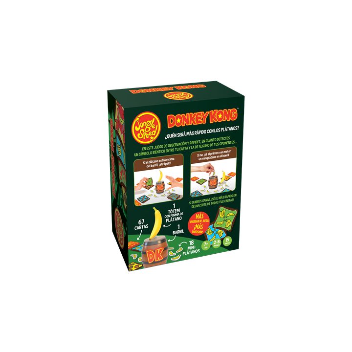 Asmodee Jogo de mesa Jungle Speed Donkey Kong (JSECODK01ES)