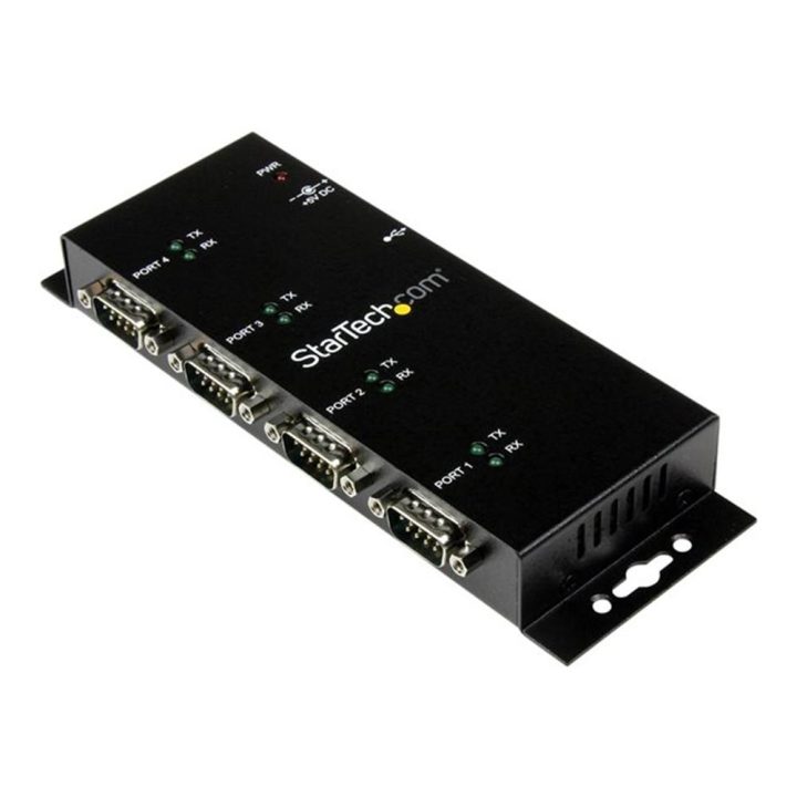 StarTech.com Concentrador Adaptador USB a Serie RS232 DB9 4 Puertos –…