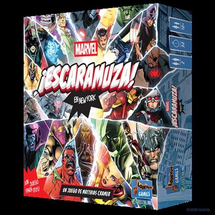 Asmodee Marvel Skirmish in New York Board Game (LOG0154ES)
