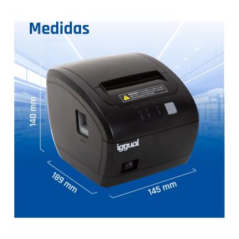 iggual Impresora térmica tickets TP EASY 80 USB+RJ