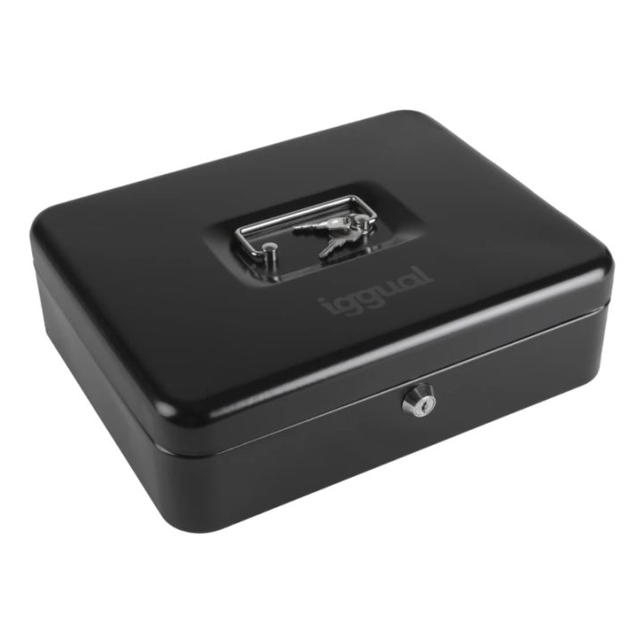 iggual Caja efectivo 3+8 30x24x9 cm IRON-TINY