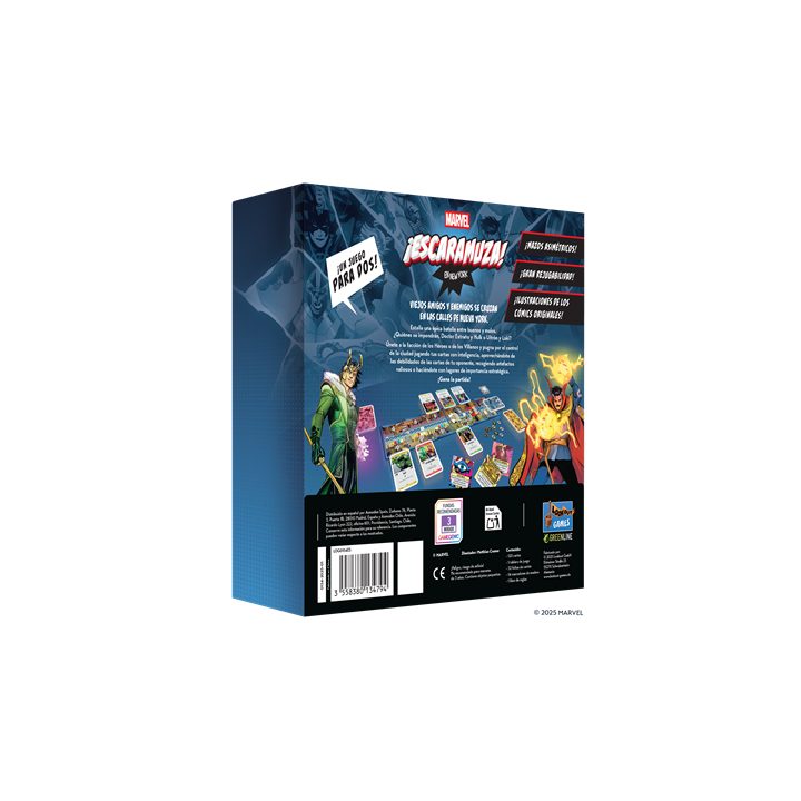 Asmodee Marvel Skirmish in New York Board Game (LOG0154ES)
