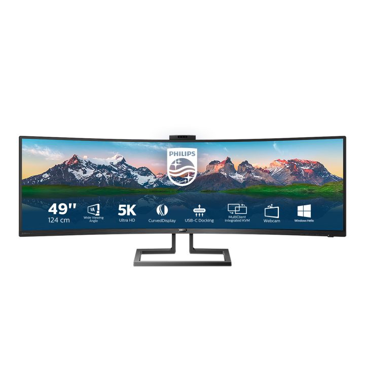 Philips P Line 499P9H 49" DQHD VA curvo