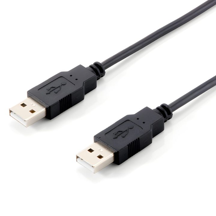 Equip 128870 USB 2.0 A-A Cable, 1.8 m, Black