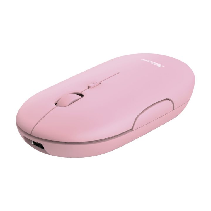 Trust Puck ratón Oficina Ambidextro RF Wireless + Bluetooth Óptico…