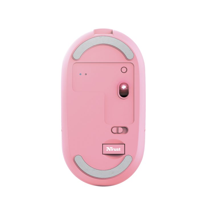 Trust Puck ratón Oficina Ambidextro RF Wireless + Bluetooth Óptico…