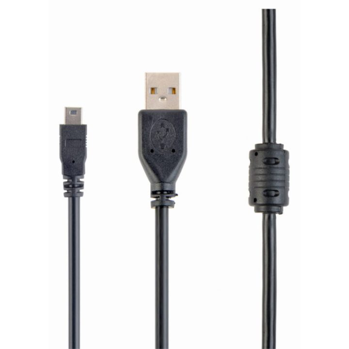 Gembird 1.8m USB 2.0 A/mini-USB cable USB 1,8 m USB A Mini-USB B…