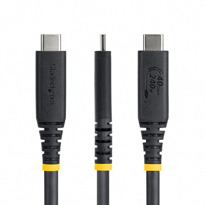 StarTech.com Cable USB4 de 1m USB-C - Cable USB Tipo C - Cable DP 2.1…