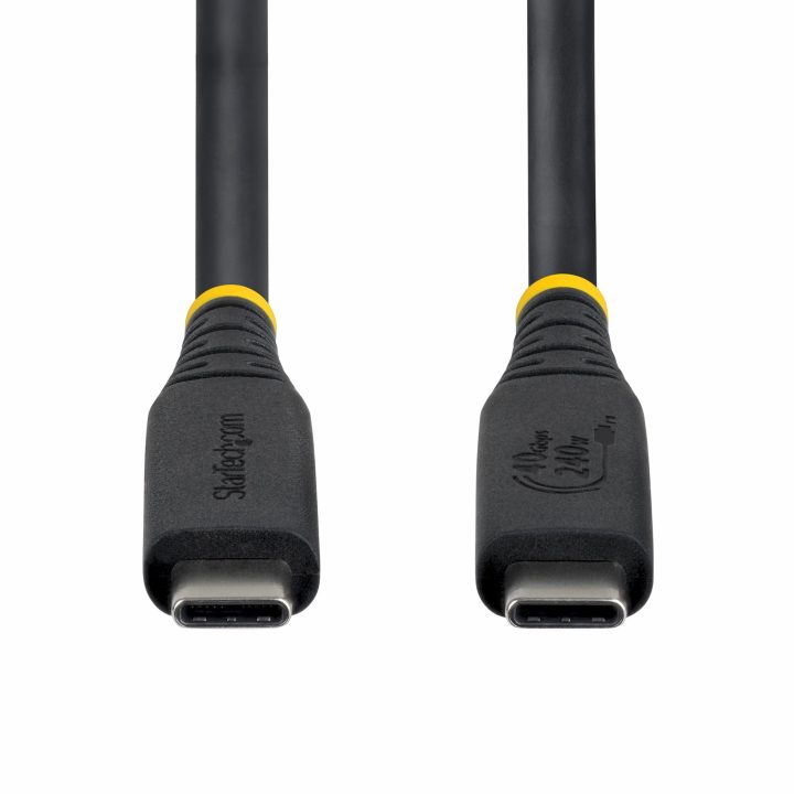 StarTech.com Cable USB4 de 1m USB-C - Cable USB Tipo C - Cable DP 2.1…