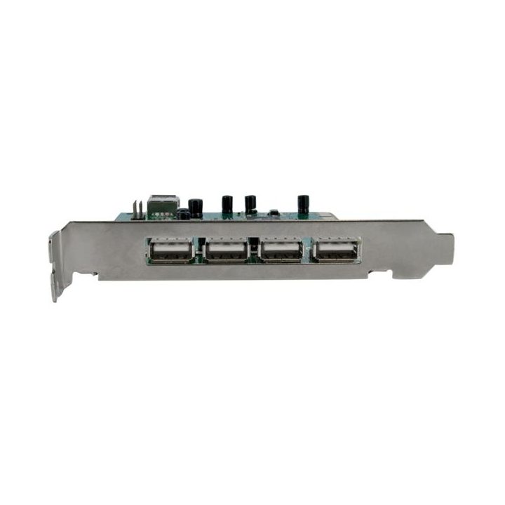 StarTech.com High-Speed 7-Port PCI USB 2.0 Adapter Card - 4 External…
