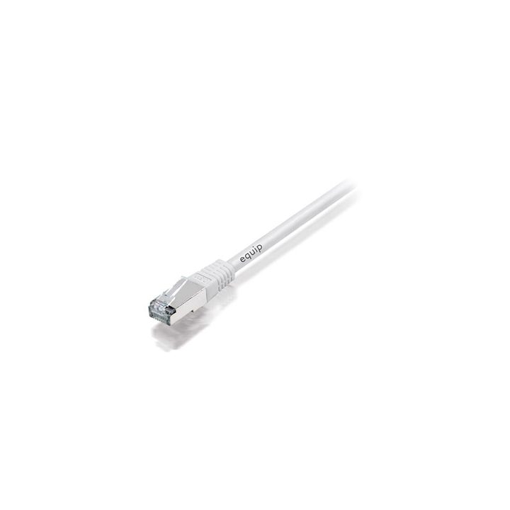 Equip 605718 White Network Cable 15 m Cat6a S/FTP (S-STP) Round