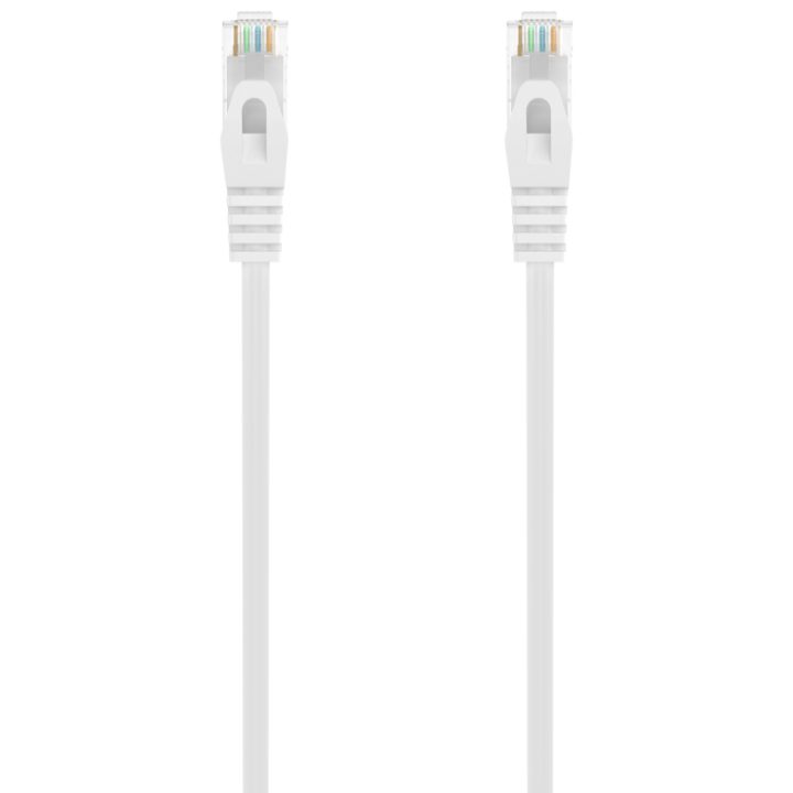 AISENS Patch Cable RJ45 LSZH Cat.6A 500 MHz UTP AWG24, Yellow, 0.5m