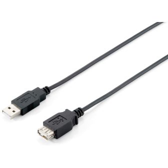 Equip 128850 Cabo de extensão USB 2.0 tipo A macho para fêmea, 1,8 m…