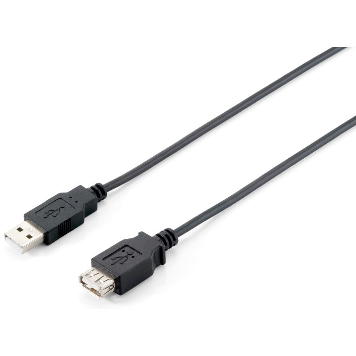 Equip 128850 Cable de extensión USB 2.0 tipo A macho a hembra, 1,8 m…