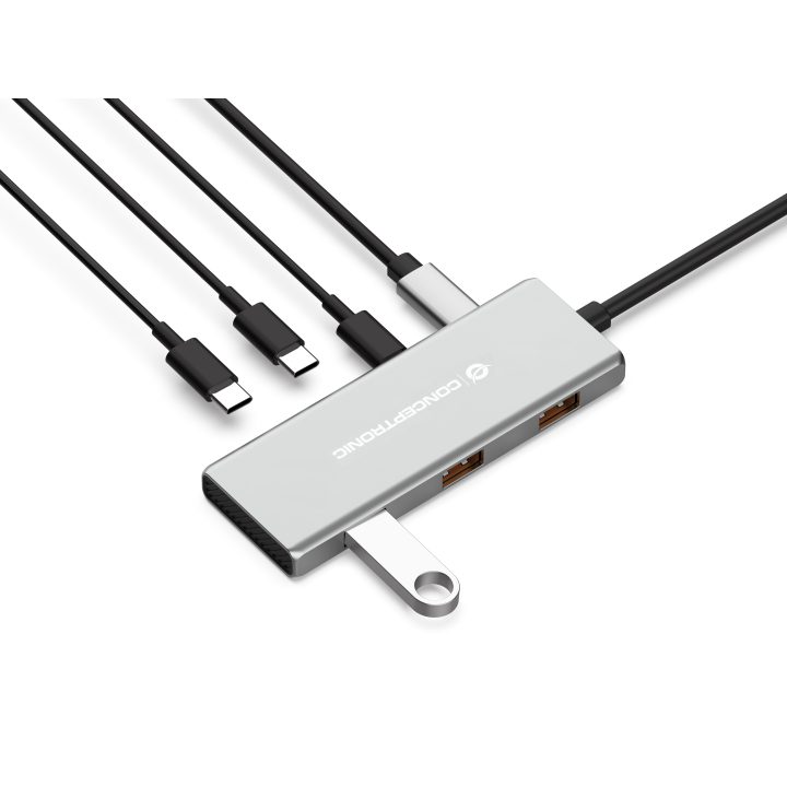 Conceptronic HUBBIES17G hub de interfaz USB 3.2 Gen 2 (3.1 Gen 2)…