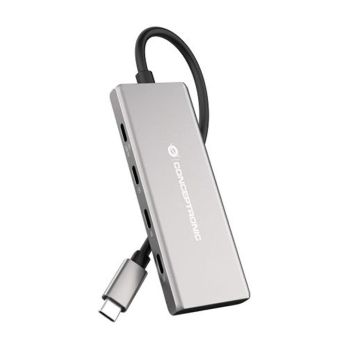 Conceptronic HUBBIES17G USB 3.2 Gen 2 (3.1 Gen 2) Type-C Interface…