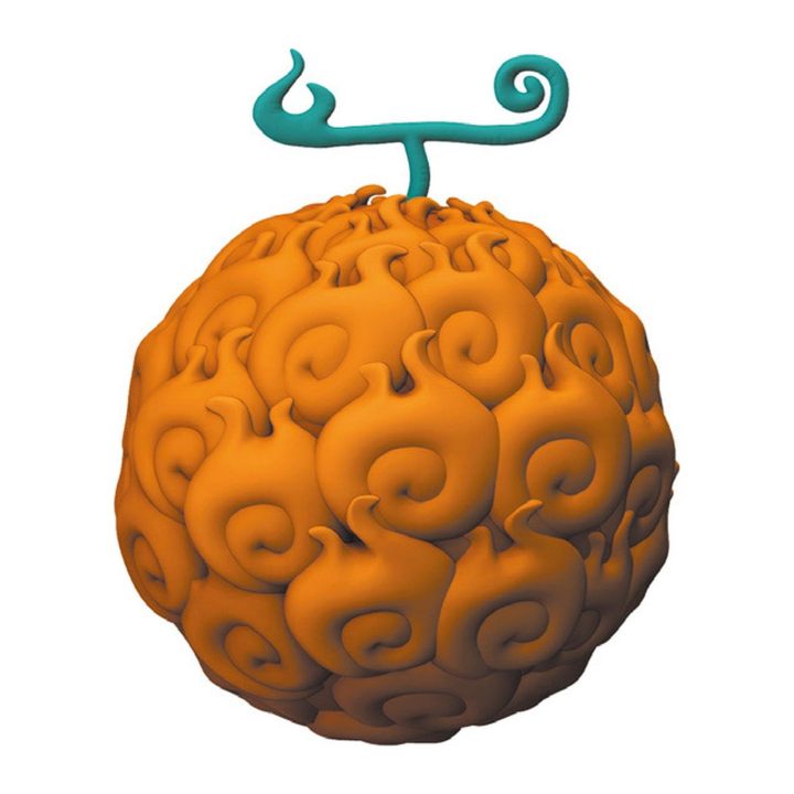 Plastoy One Piece Flame-Flame Fruit Piggy Bank Figure (SD080192)