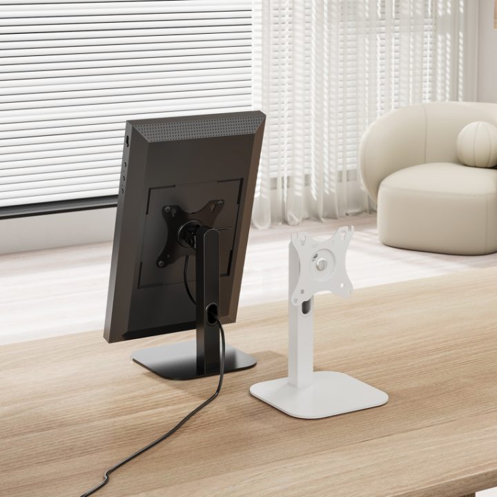 AISENS Soporte de Mesa Eco Giratorio e Inclinable Para Monitor/POS…