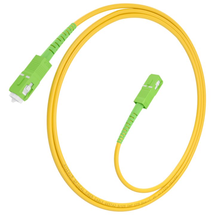 AISENS Cable Fibra Óptica Latiguillo G657A2 3.0 9/125 SMF Simplex CPR…