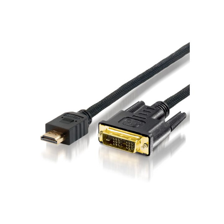 Equip 119323 HDMI to DVI-D Cable, 3.0 m, Bi-directional