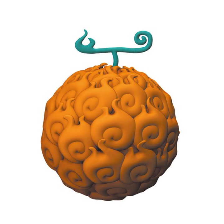 Plastoy One Piece Flame-Flame Fruit Piggy Bank Figure (SD080192)