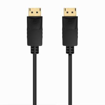 AISENS DISPLAYPORT V1.2 CCS Cable 4K@60Hz, DP/M-DP/M, Black, 0.5m