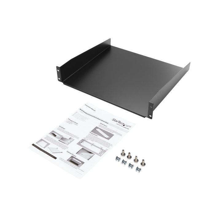 StarTech.com Estante 2U Bandeja Estándar para Armario Rack Universal…
