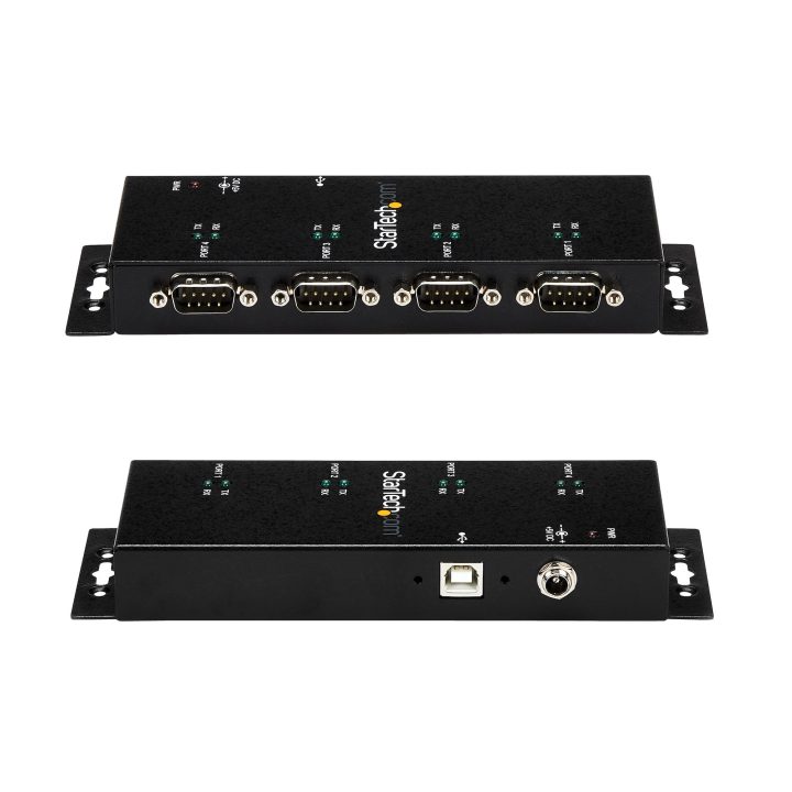 StarTech.com Concentrador Adaptador USB a Série RS232 DB9 4 Portas –…