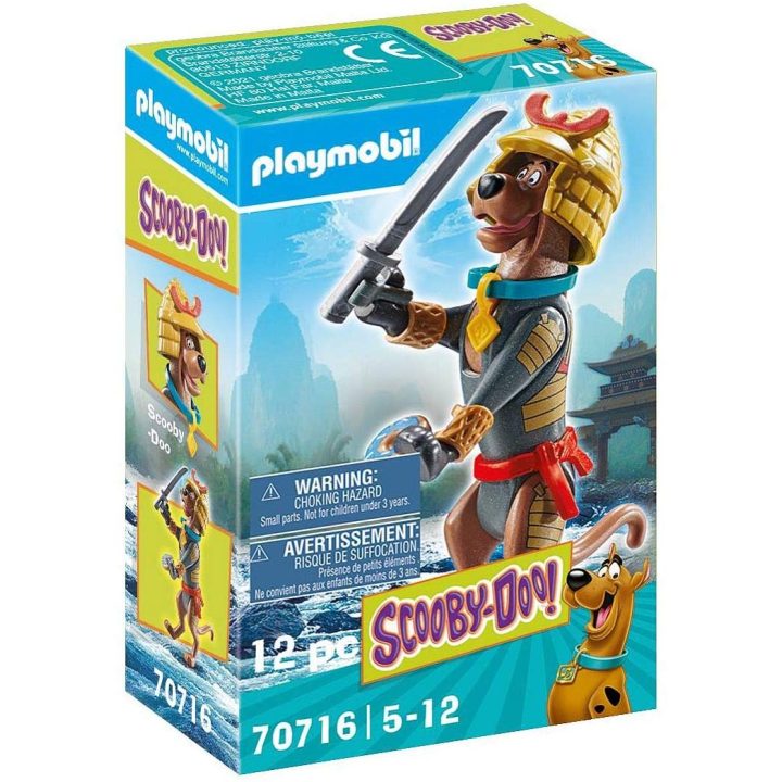 Playmobil Scooby-Doo! figura de coleção samurai (70716)