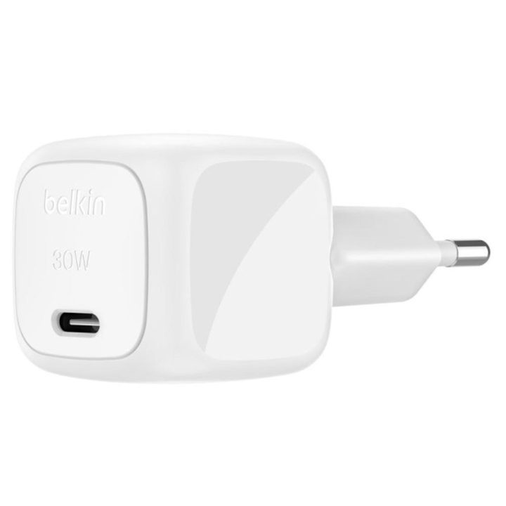 Cargador de pared Belkin WCA008KQWH 30W USB-C blanco