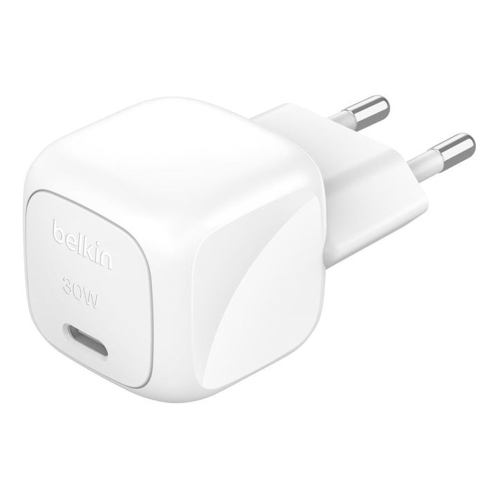 Cargador de pared Belkin WCA008KQWH 30W USB-C blanco